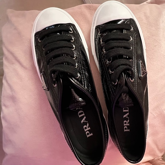 Prada Naplak Low-Top Sneaker - Picture 3 of 11